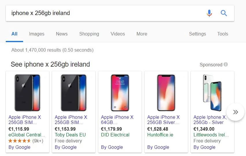 google_merchant_promocje_Iphone_reklamy